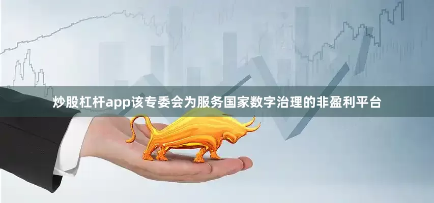 炒股杠杆app该专委会为服务国家数字治理的非盈利平台